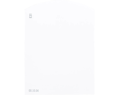 Farbmusterkarte Farbtonkarte E31 Off-White Farbwelt lila 9,5x7 cm