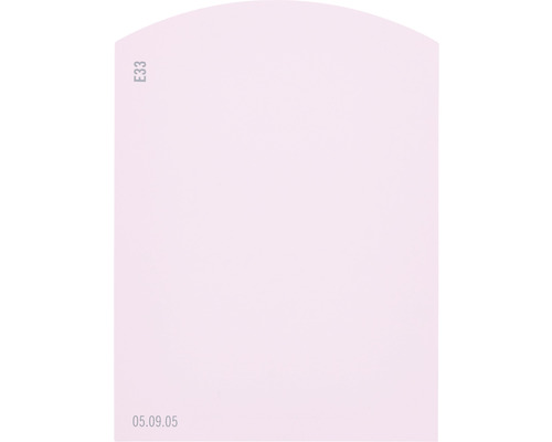 Farbmusterkarte Farbtonkarte E33 Off-White Farbwelt lila 9,5x7 cm