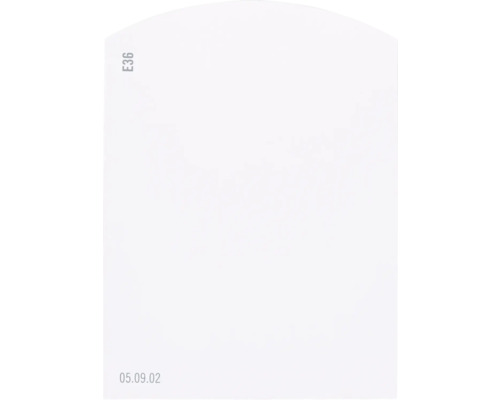 Farbmusterkarte Farbtonkarte E36 Off-White Farbwelt lila 9,5x7 cm