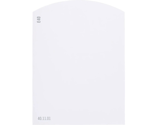 Farbmusterkarte Farbtonkarte E40 Off-White Farbwelt lila 9,5x7 cm