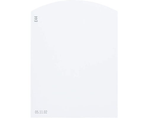 Farbmusterkarte Farbtonkarte E44 Off-White Farbwelt lila 9,5x7 cm