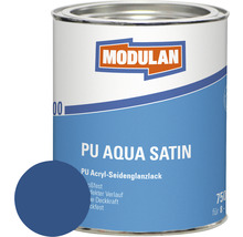 MODULAN 6200 PU Lack Aqua Satin RAL 5010 enzianblau 750 ml-thumb-0