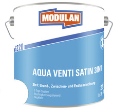 MODULAN 6220 Aqua Venti Lack Satin 3in1 weiß 2,5 L-thumb-0