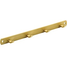 Garderobenleiste mit vier Haken zur Wandmontage