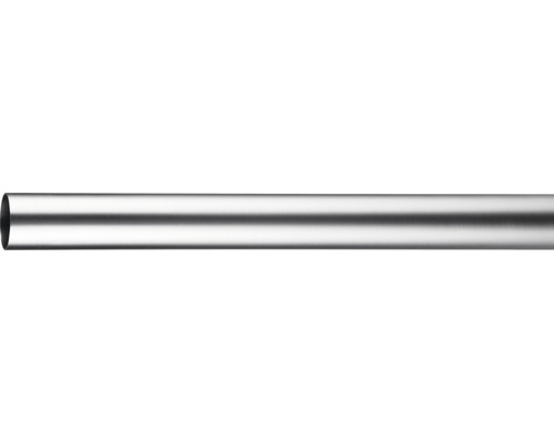 Gardinenstange Narvik, Carpi edelstahl-optik 120 cm Ø 16 mm Edelstahlrohr