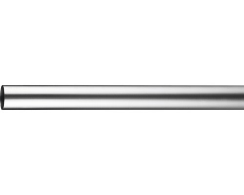 Gardinenstange Narvik, Carpi edelstahl-optik 200 cm Ø 16 mm Edelstahlrohr