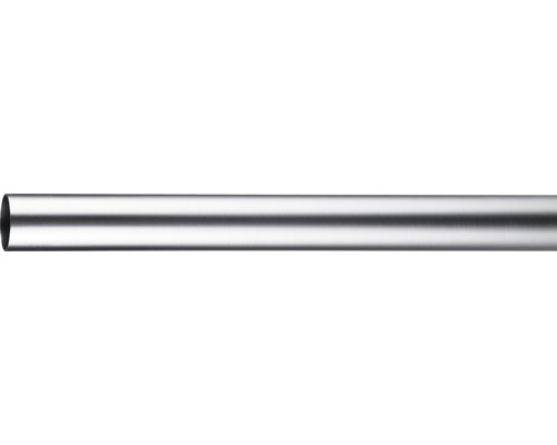 Gardinenstange Narvik, Carpi edelstahl-optik 240 cm Ø 16 mm Metallrohr