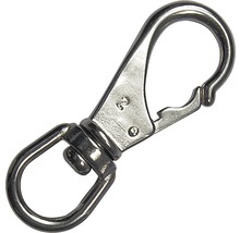 Drehbare Karabinerhaken aus Metall