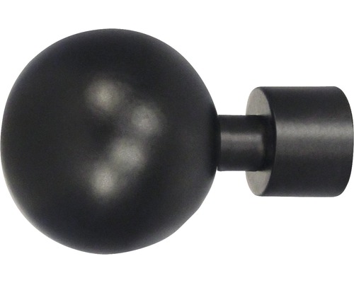 Endstück ball-classic für Carpi schwarz Ø 16 mm 2 Stk.