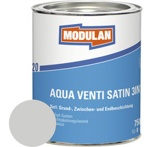 MODULAN 6220 Aqua Venti Lack Satin 3in1 RAL 7035 lichtgrau 750 ml