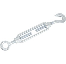 Spannschloss Pösamo mit Haken und Ösen Ø 14x140 mm Stahl galv. verzinkt 1 Stück