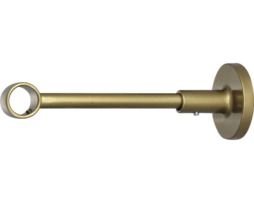 Träger 1-läufig für Carpi gold-optik Ø 16 mm 14 cm lang