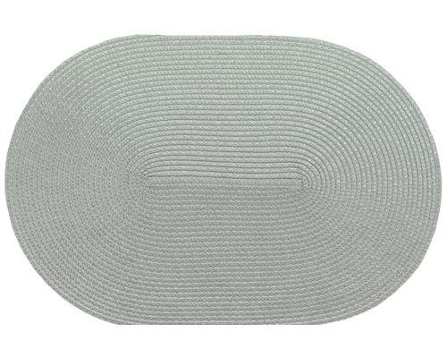 Tischset Woven oval grün 30 x 45 cm-0