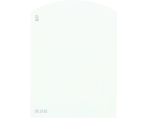 Farbmusterkarte Farbtonkarte G37 Off-White Farbwelt grün 9,5x7 cm