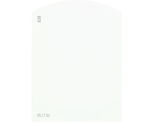 Farbmusterkarte Farbtonkarte G39 Off-White Farbwelt grün 9,5x7 cm