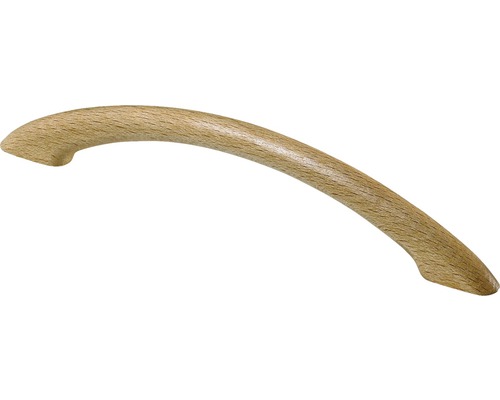 Gebogener Möbelgriff aus Holz