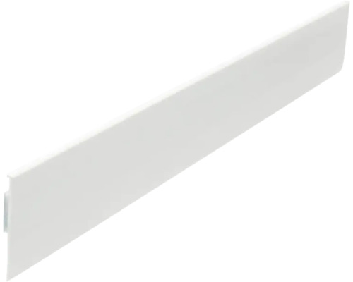 Abdeckleiste weiß 25x1,5 mm selbstklebend L:1,40 m mit Dichtlippe