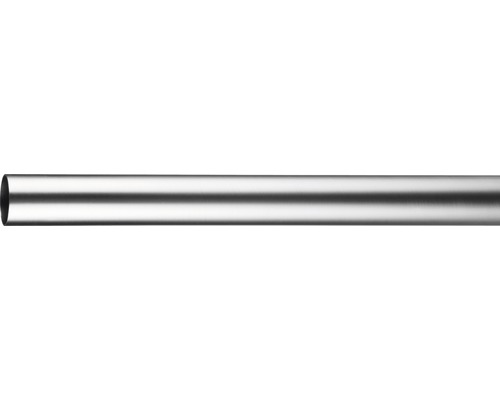 Gardinenstange Rivoli edelstahl-optik 120 cm Ø 20 mm Metallrohr