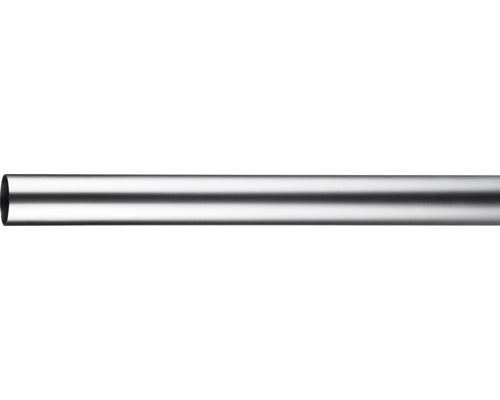 Gardinenstange Rivoli edelstahl-optik 160 cm Ø 20 mm Metallrohr