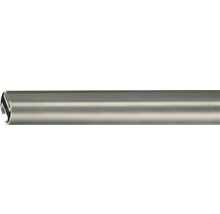 Gardinenstange mit II Rivoli Innenlauf edelstahl-optik HORNBACH 120 