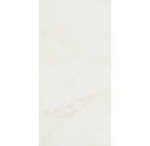 Steingut Wandfliese Carrara weiß 30 x 60 cm glänzend-thumb-0