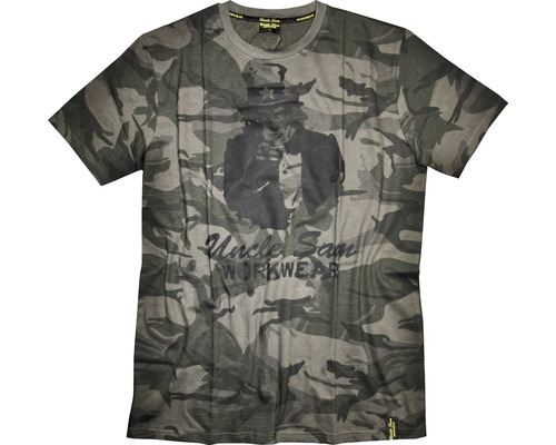 Uncle Sam T-Shirt Gr.L camouflage/schwarz-0
