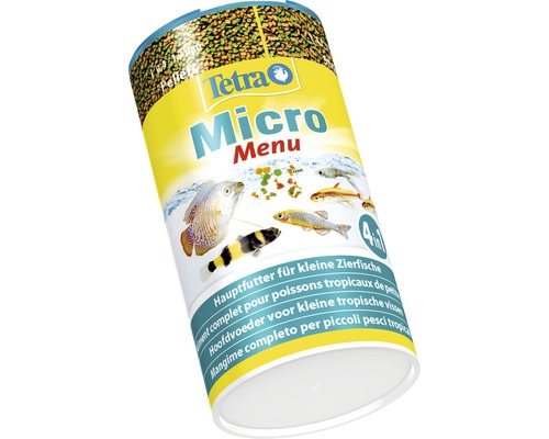 Tetra Micro Menu Fischfutter für kleine Zierfische