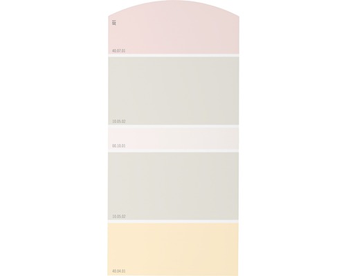 Farbmusterkarte Farbtonkarte J01 Farben für Körper, Geist & Seele - wohltuend & heilend 21x10 cm