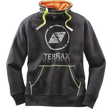 TX Workwear Sweatshirt Gr.L schwarz/lime-thumb-0