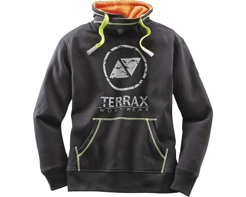 TX Workwear Sweatshirt Gr.2XL schwarz/lime