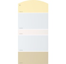 Farbmusterkarte Farbtonkarte J02 Farben für Körper, Geist & Seele - wohltuend & heilend 21x10 cm