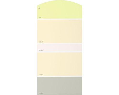 Farbmusterkarte Farbtonkarte J04 Farben für Körper, Geist & Seele - wohltuend & heilend 21x10 cm