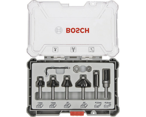 Fräser Set Bosch Trim & Edging 6-tlg. 8mm