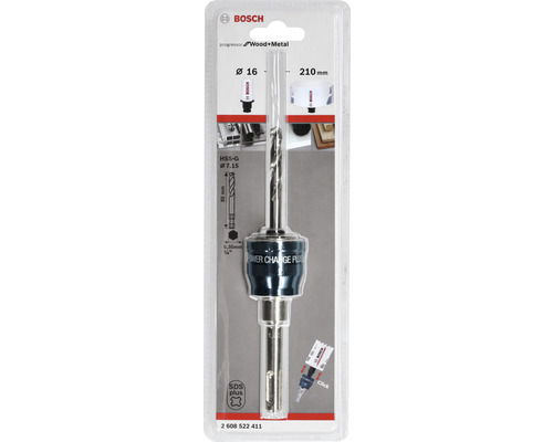 Bosch Power Change Plus Aufnahme für Lochsägen für Holz und Metall