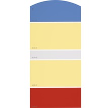 Farbmusterkarte Farbtonkarte J19 Farben für Körper, Geist & Seele - stimmungsvoll & aktivierend 21x10 cm
