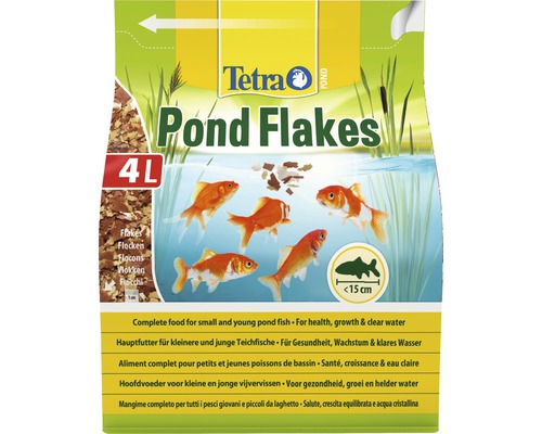 Hauptfutter Tetra Pond Flakes 4 l