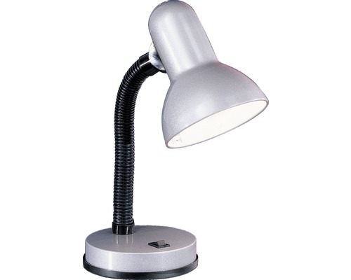 Bürolampe 1-flammig H 310 mm Basic silber