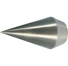 Endstück point für Rivoli edelstahl-optik Ø 20 mm 2 Stk.