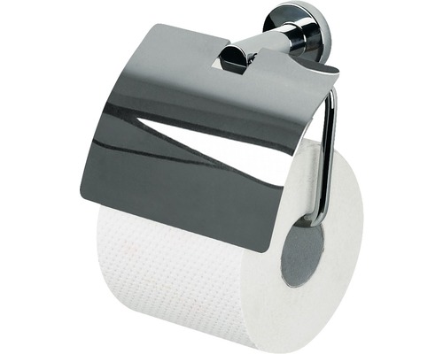 Toilettenpapierhalter Spirella Atlantic mit Deckel chrom