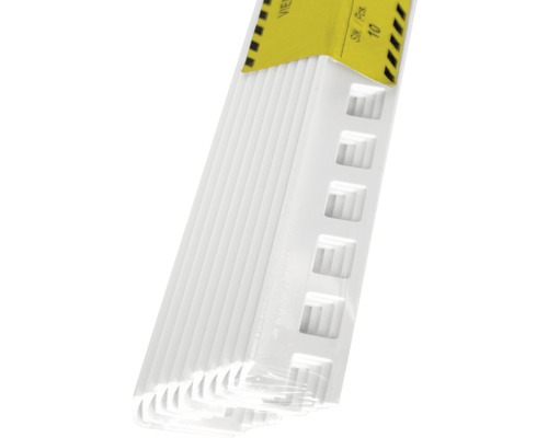 Winkelprofil Objekt-Fliesenschiene 10er Pack weiß 10 mm 300 cm