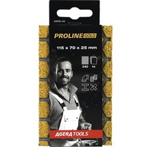 PROLINE Gold Schleifpad, Körnung 240, Größe 115 x 70 x 25 mm