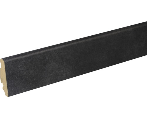 SKANDOR Sockelleiste Atrium Anthrazit FU60L 19x58x2400 mm SKANDOR Sockelleiste Atrium Anthrazit FU60L 19x58x2400 mm