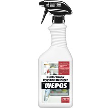 WEPOS Kühlschrank Hygiene Reiniger in einer 750-Milliliter-Sprühflasche