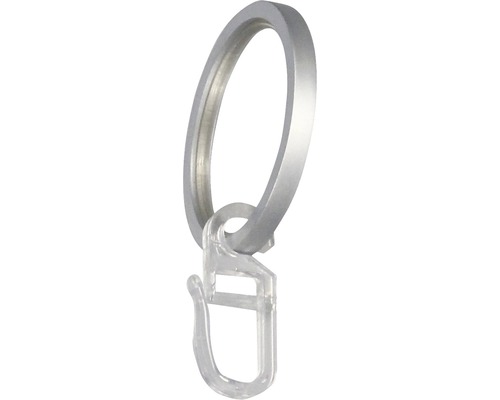 Gardinenring mit Faltenlegehaken