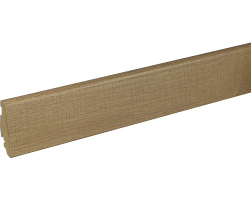 SKANDOR Sockelleiste Eiche 1457435 FU60L 19 x 58 x 2400 mm Sockelleiste aus Holz