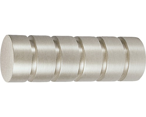 Endstück rillcube für Rivoli edelstahl-optik Ø 20 mm 2 Stk.