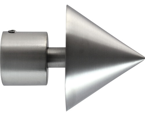 Gardinenstangen-Endstück aus Metall mit konischem Design