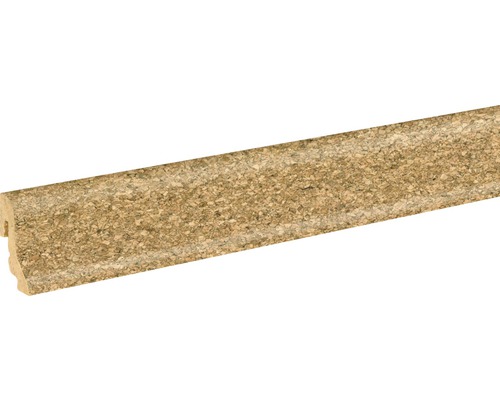 SKANDOR Sockelleiste Kork fein lackiert SU18L 18,5 x 38,5 x 2400 mm Sockelleiste aus Kork