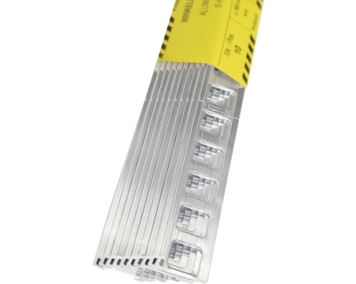 Winkelprofil Objekt-Fliesenschiene 10er Pack Alu 6 mm 300 cm