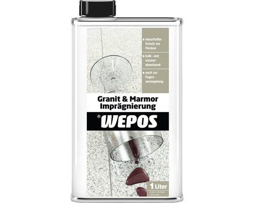Granit und Marmor Imprägnierung Wepos 1 L